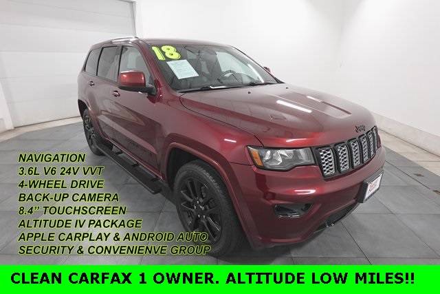 2018 Jeep Grand Cherokee Altitude — SUV — 62,571 mi — Elmhurst, IL