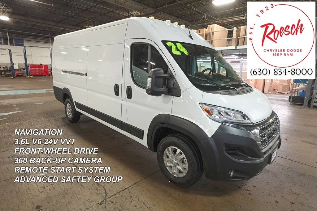 2024 Ram ProMaster Cargo Van SLT+ 3500 — Cargo Van — 15 mi — Elmhurst, IL