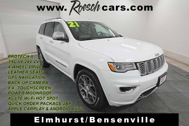 2021 Jeep Grand Cherokee WK Overland — SUV — 65,282 mi — Elmhurst, IL