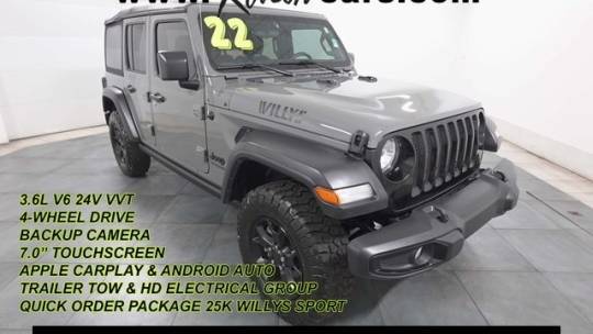 2022 Jeep Wrangler Willys Sport — SUV — 14,116 mi — Elmhurst, IL