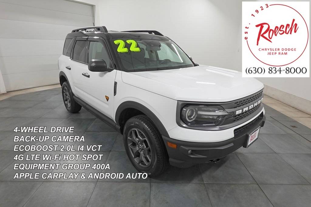 2022 Ford Bronco Sport Badlands — SUV — 31,892 mi — Elmhurst, IL
