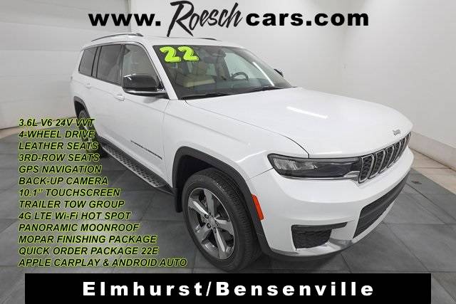 2022 Jeep Grand Cherokee Limited — SUV — 38,526 mi — Elmhurst, IL