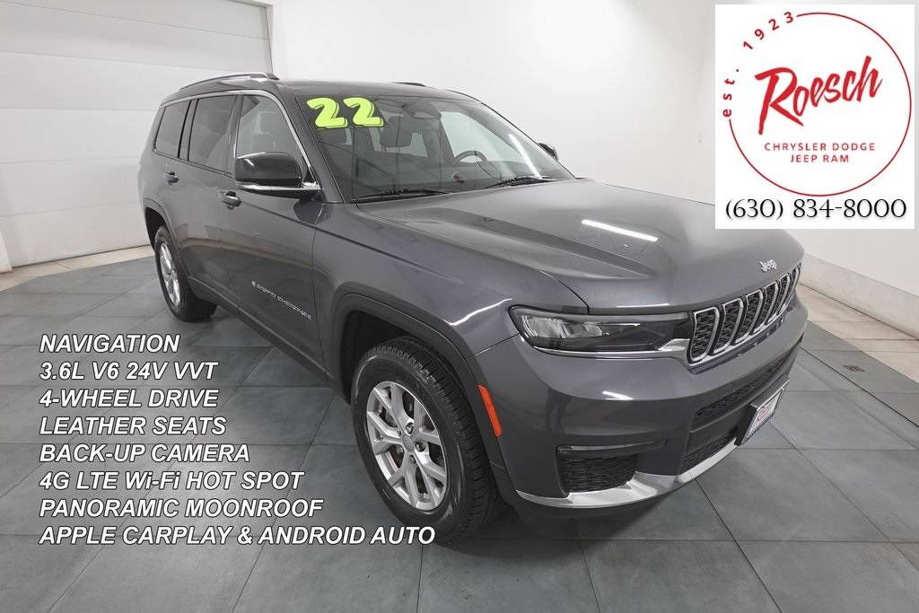 2022 Jeep Grand Cherokee Limited — SUV — 77,143 mi — Elmhurst, IL