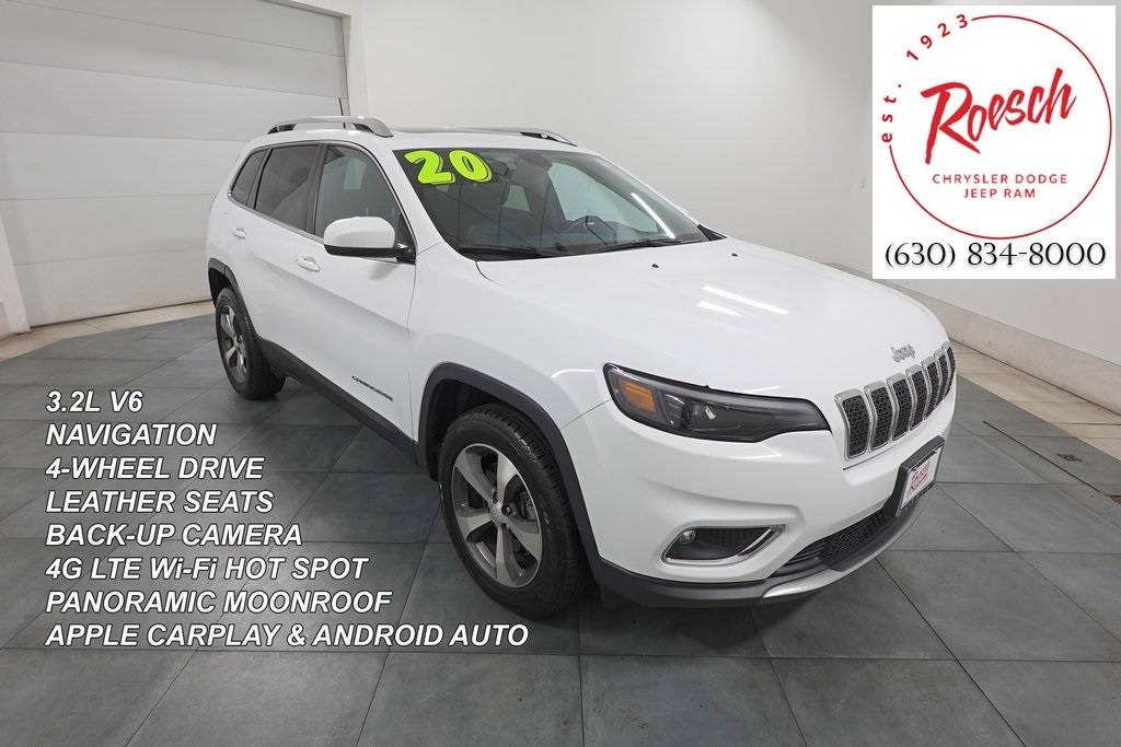 2020 Jeep Cherokee Limited — SUV — 67,897 mi — Elmhurst, IL