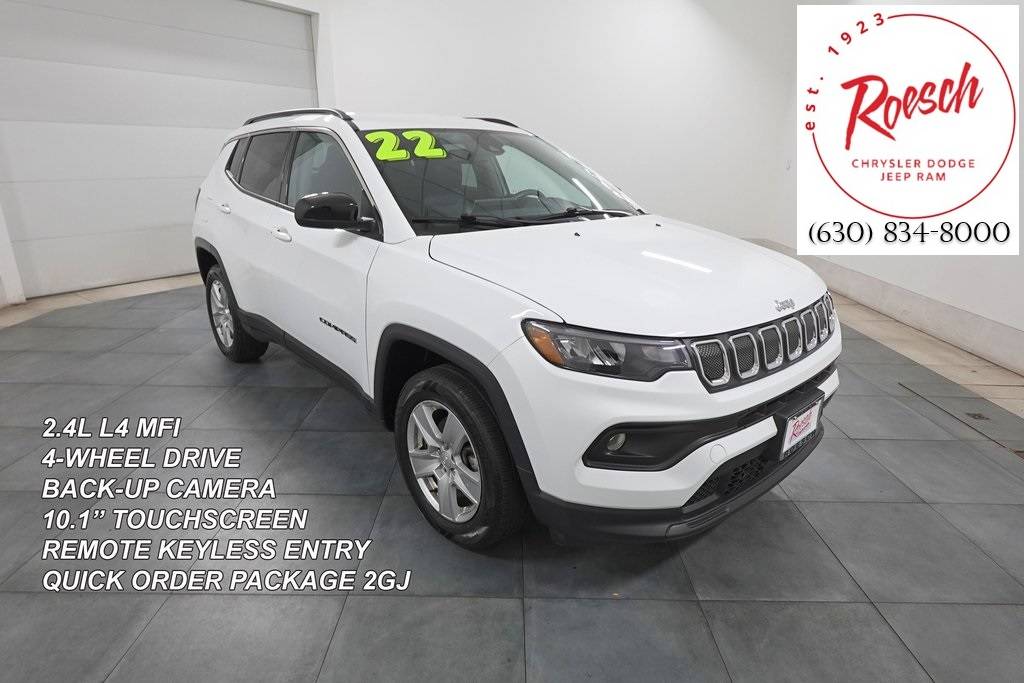 2022 Jeep Compass Latitude — SUV — 35,996 mi — Elmhurst, IL