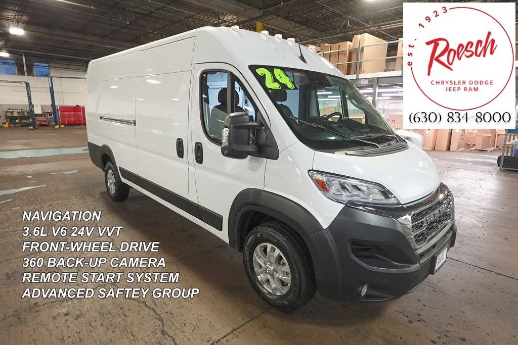 2024 Ram ProMaster Cargo Van SLT+ 3500 — Cargo Van — 15 mi — Elmhurst, IL