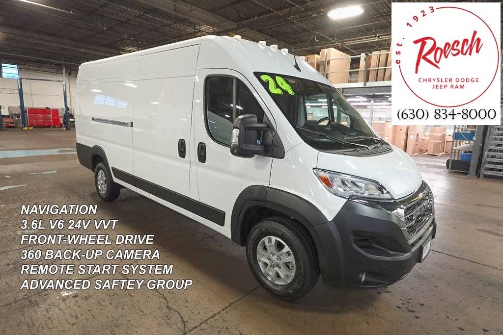 2024 Ram ProMaster Cargo Van SLT+ 3500 — Cargo Van — 15 mi — Elmhurst, IL