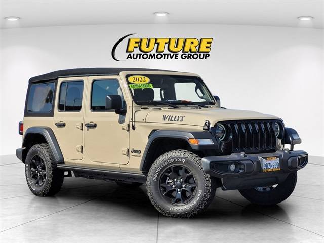 2022 Jeep Wrangler Willys — SUV — 76,650 mi — Roseville, CA