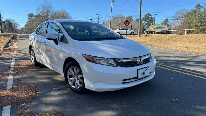 2012 Honda Civic LX — Sedan — 80,640 mi — Durham, NC