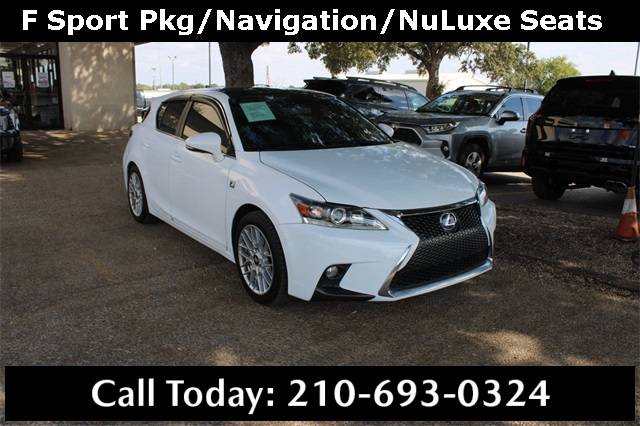 2017 Lexus CT CT 200h F Sport — Hatchback — 60,417 mi — San Antonio, TX