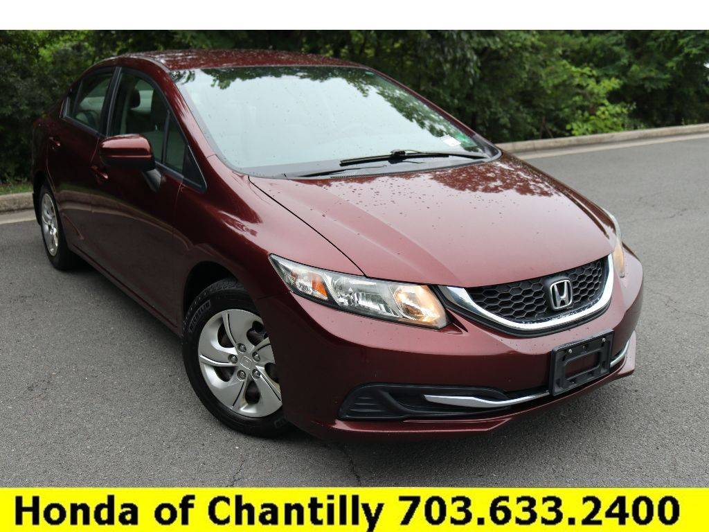 2014 Honda Civic LX — Sedan — 92,555 mi — Chantilly, VA