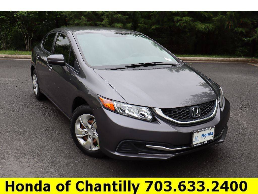 2015 Honda Civic LX — Sedan — 77,584 mi — Chantilly, VA