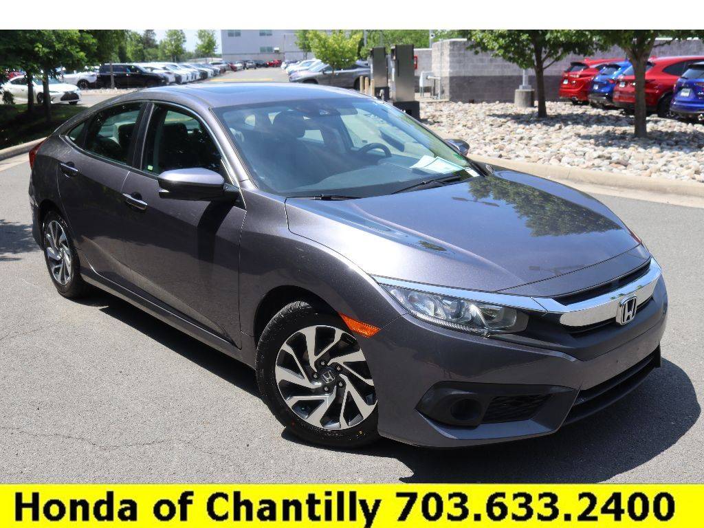 2017 Honda Civic EX — Sedan — 75,478 mi — Chantilly, VA