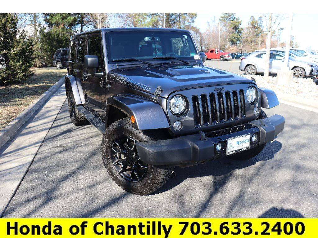 2017 Jeep Wrangler Smoky Mountain — SUV — 156,159 mi — Chantilly, VA