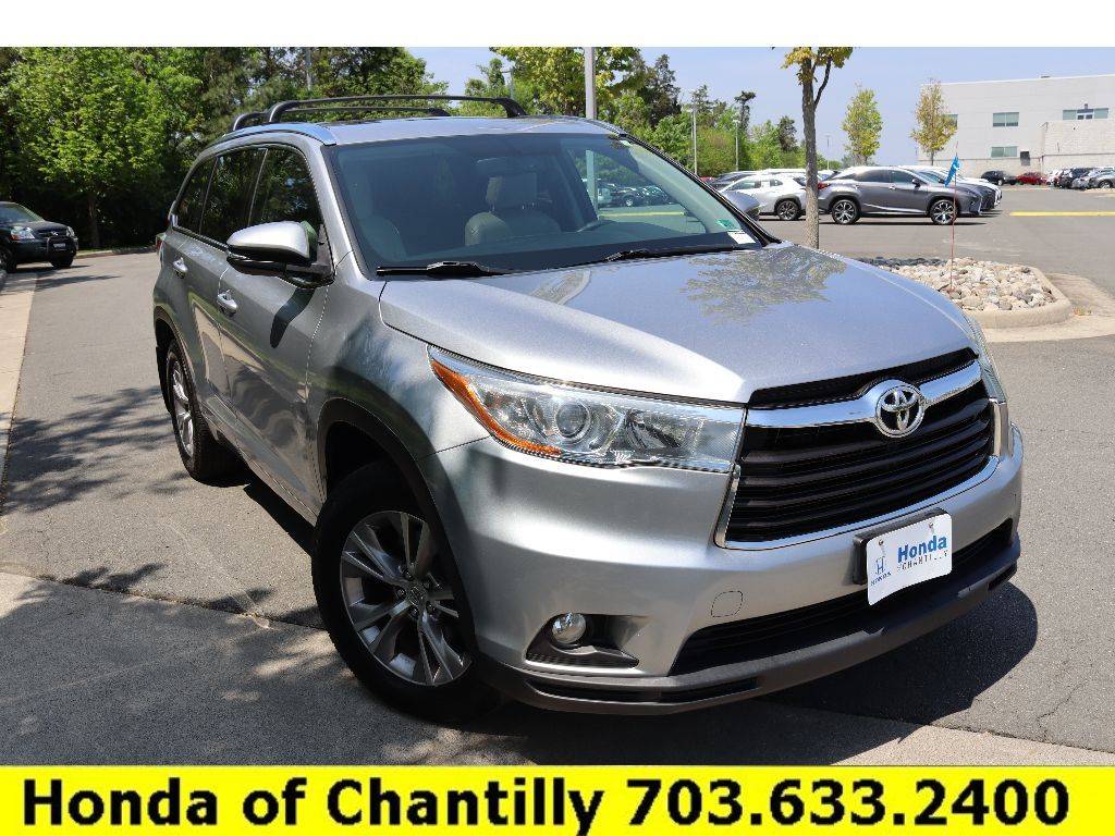 2015 Toyota Highlander XLE — SUV — 74,392 mi — Chantilly, VA