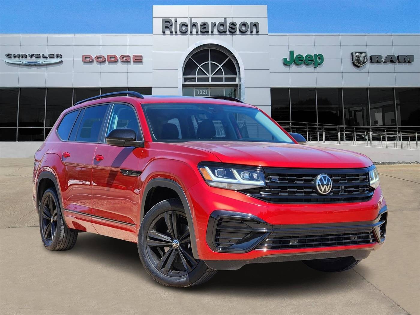 2022 Volkswagen Atlas SEL R-Line Black — SUV — 26,147 mi — Richardson, TX