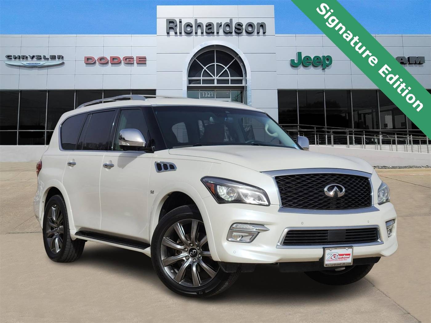 2017 INFINITI QX80 Signature Edition — SUV — 98,659 mi — Richardson, TX