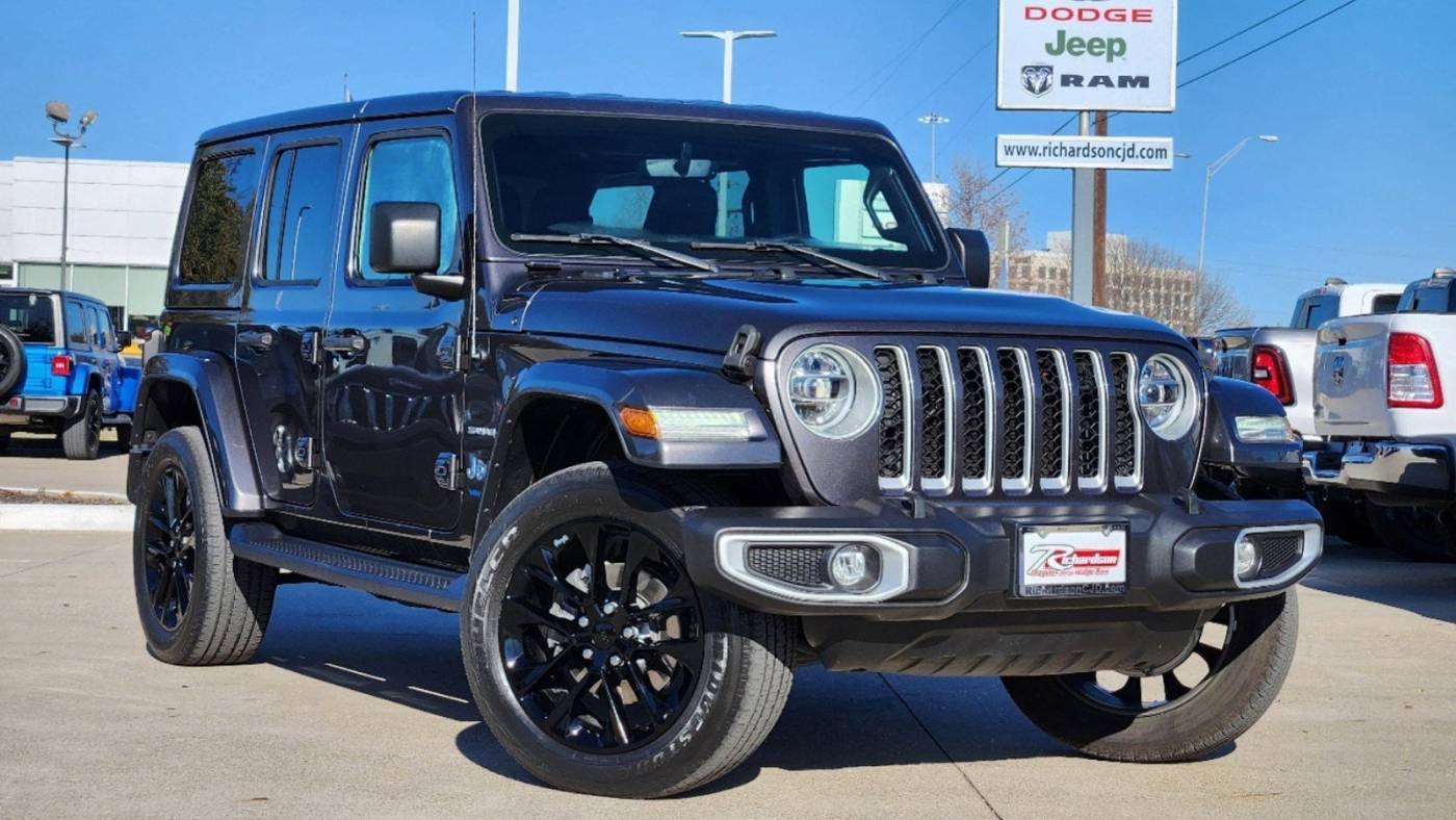 2021 Jeep Wrangler Sahara 4xe — SUV — 32,587 mi — Richardson, TX