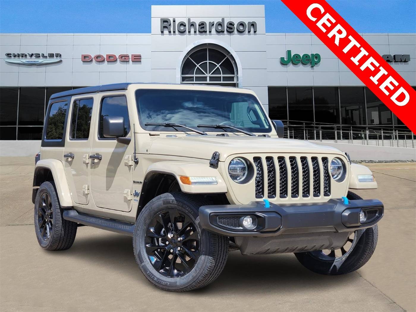 2022 Jeep Wrangler Sahara 4xe — SUV — 53,498 mi — Richardson, TX