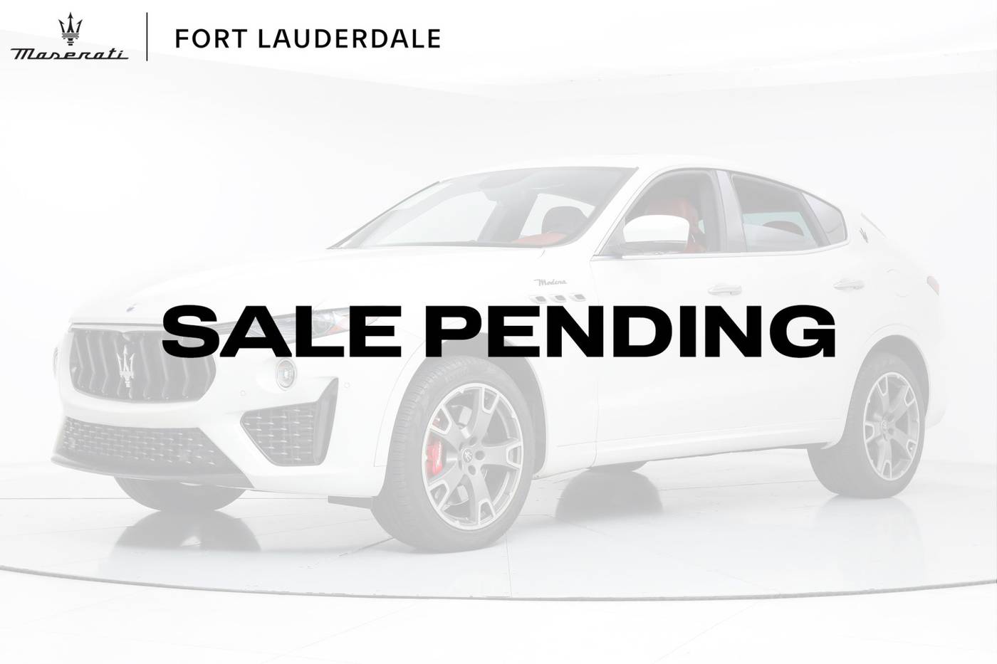 2022 Maserati Levante Modena — SUV — 36,949 mi — Fort Lauderdale, FL