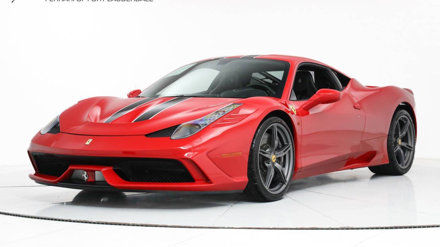 2015 Ferrari 458 Italia Speciale — Coupe — 7,477 mi — Fort Lauderdale, FL