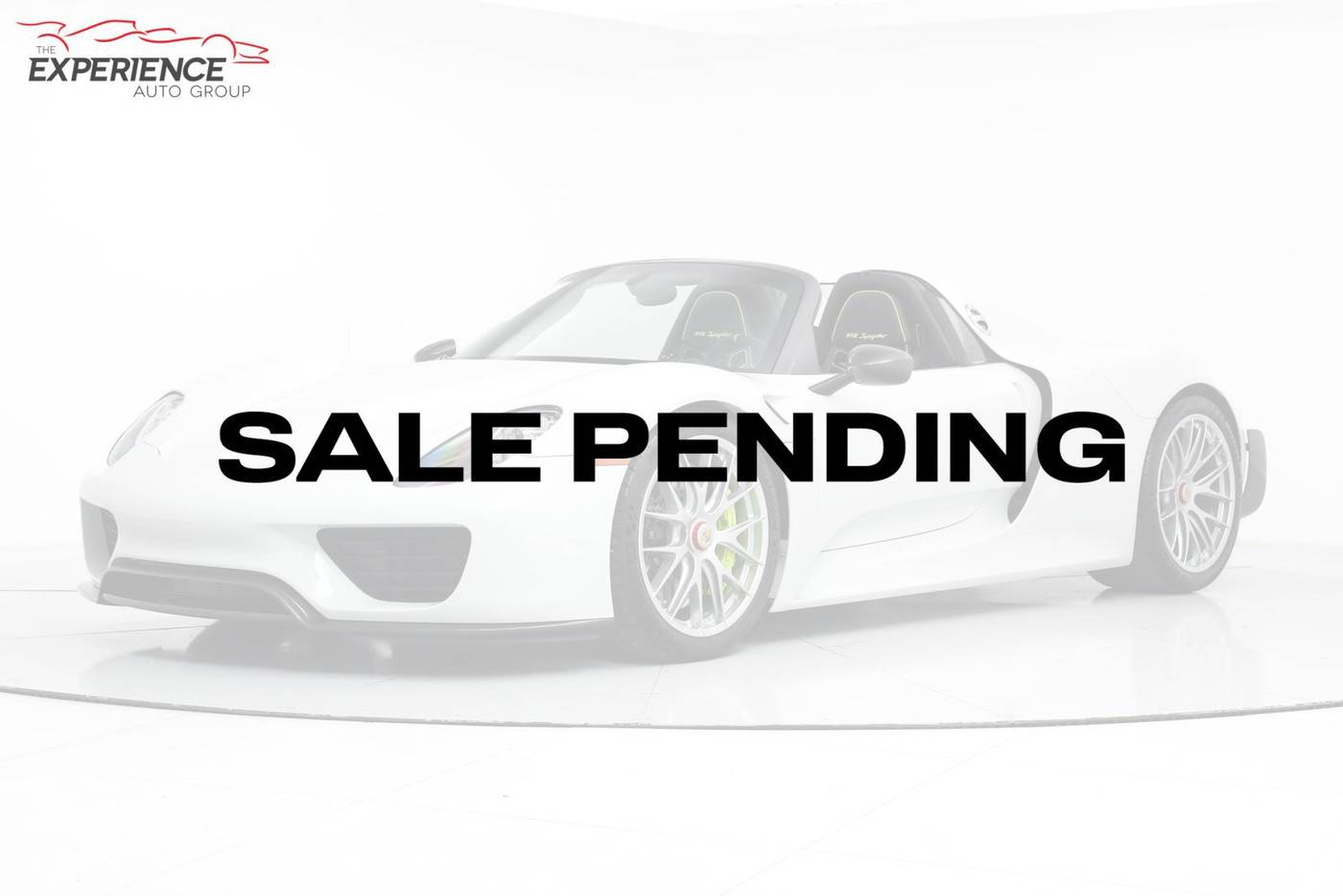 2015 Porsche 918 Spyder Standard — Convertible — 844 mi — Fort Lauderdale, FL