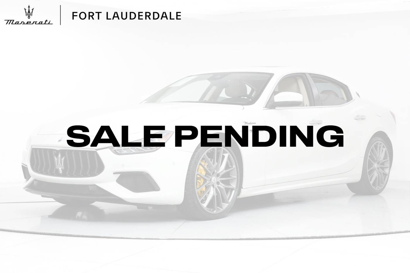 2022 Maserati Ghibli Modena — Sedan — 29,911 mi — Fort Lauderdale, FL