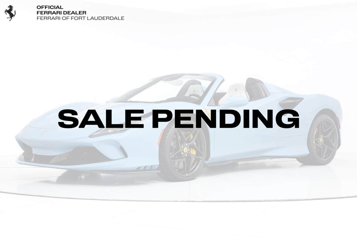 2023 Ferrari F8 Spider — Convertible — 1,282 mi — Fort Lauderdale, FL