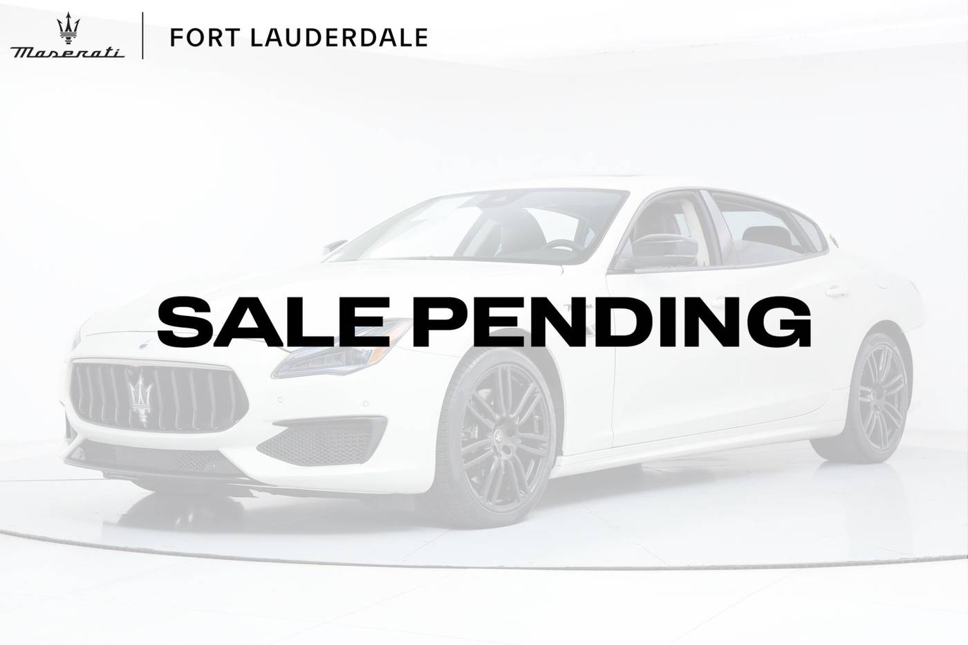 2022 Maserati Quattroporte Modena — Sedan — 17,905 mi — Fort Lauderdale, FL