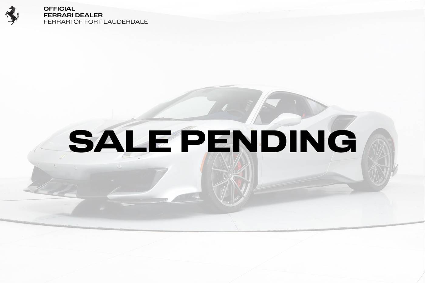 2019 Ferrari 488 Pista — Coupe — 136 mi — Fort Lauderdale, FL
