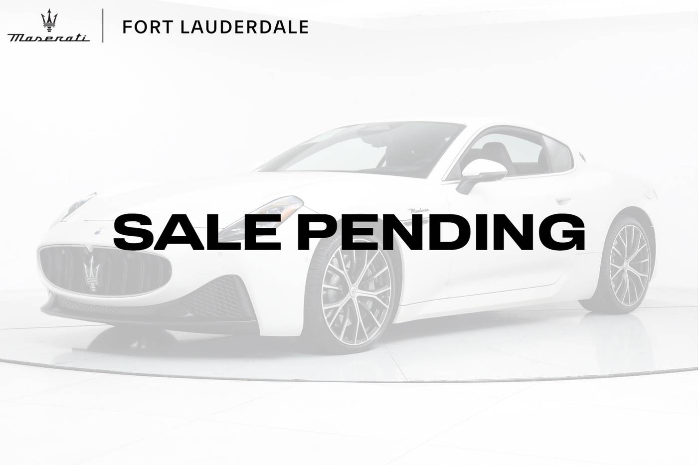 2024 Maserati GranTurismo Modena — Coupe — 6,344 mi — Fort Lauderdale, FL