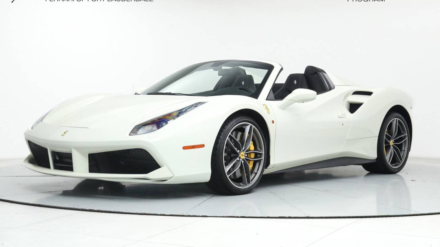 2018 Ferrari 488 Spider — Convertible — 8,628 mi — Fort Lauderdale, FL