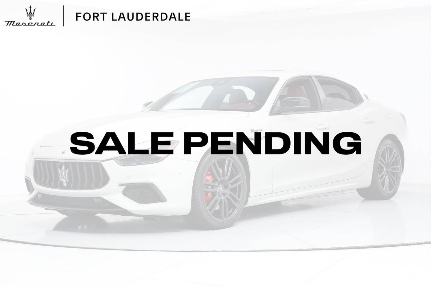 2022 Maserati Ghibli Modena — Sedan — 35,558 mi — Fort Lauderdale, FL