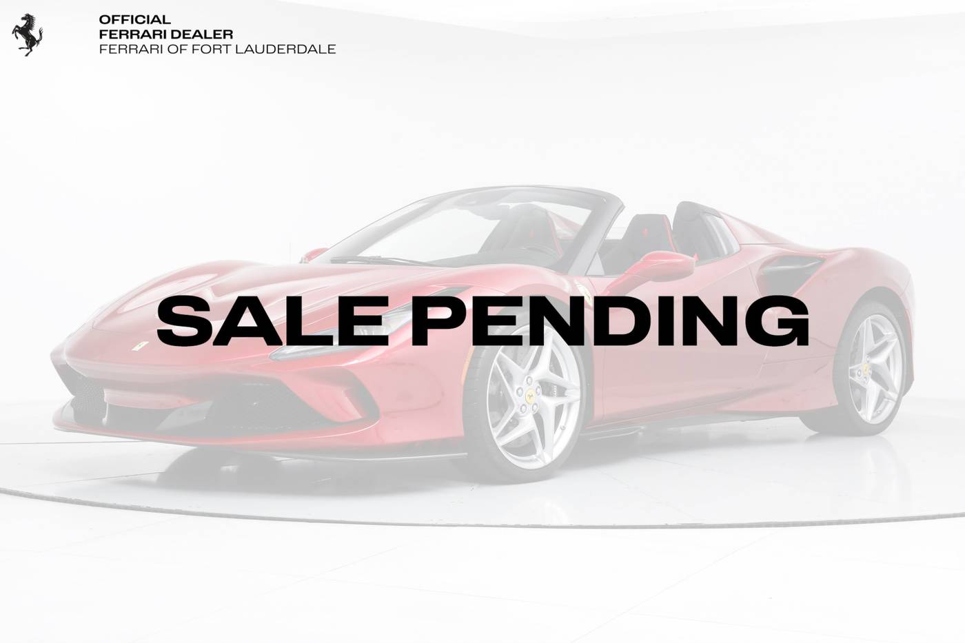 2023 Ferrari F8 Spider — Convertible — 57 mi — Fort Lauderdale, FL