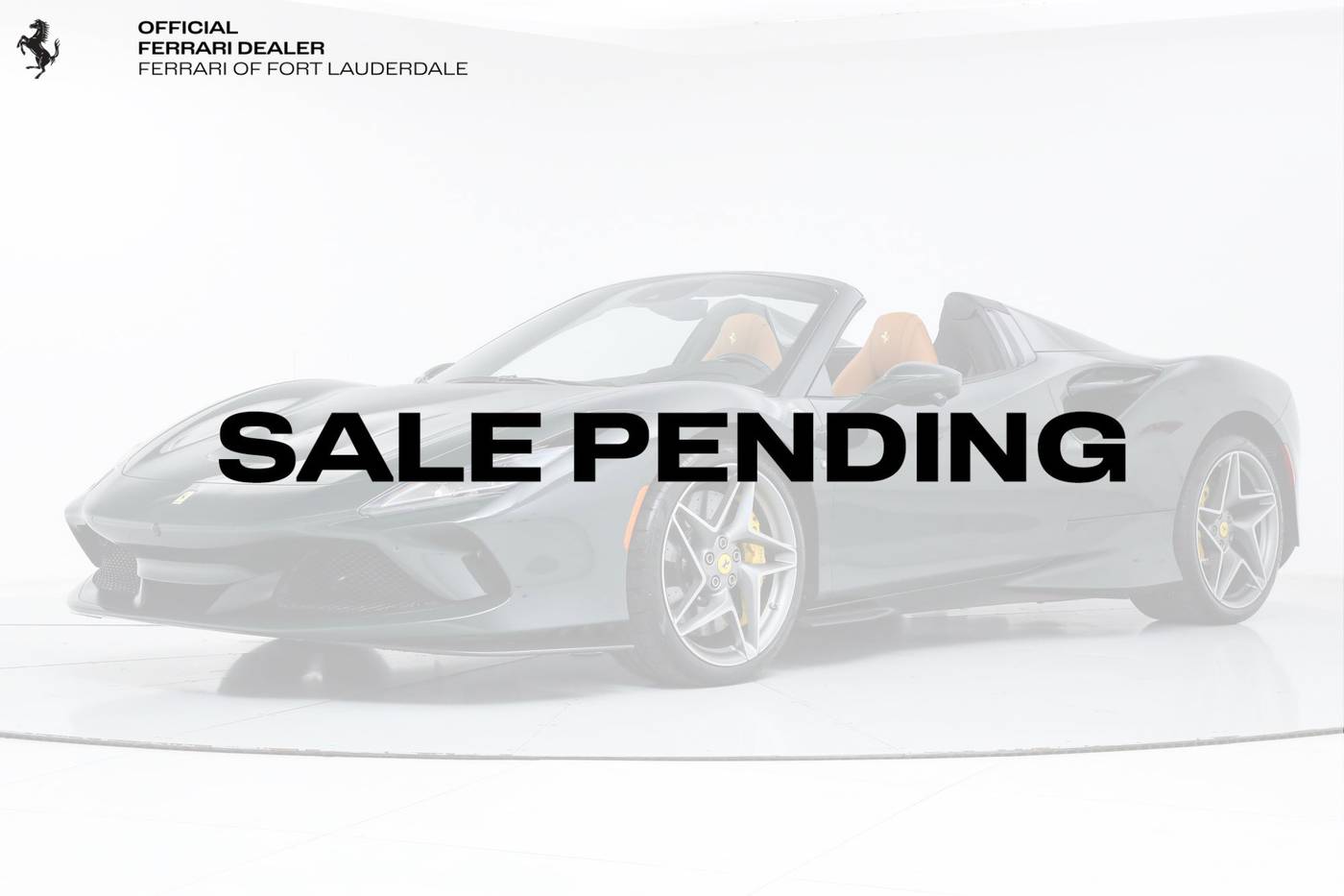 2022 Ferrari F8 Spider — Convertible — 6,138 mi — Fort Lauderdale, FL