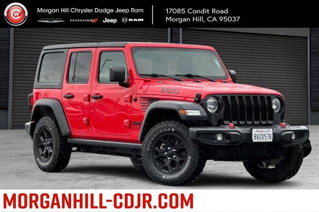 2021 Jeep Wrangler Willys Sport — SUV — 15,601 mi — Morgan Hill, CA