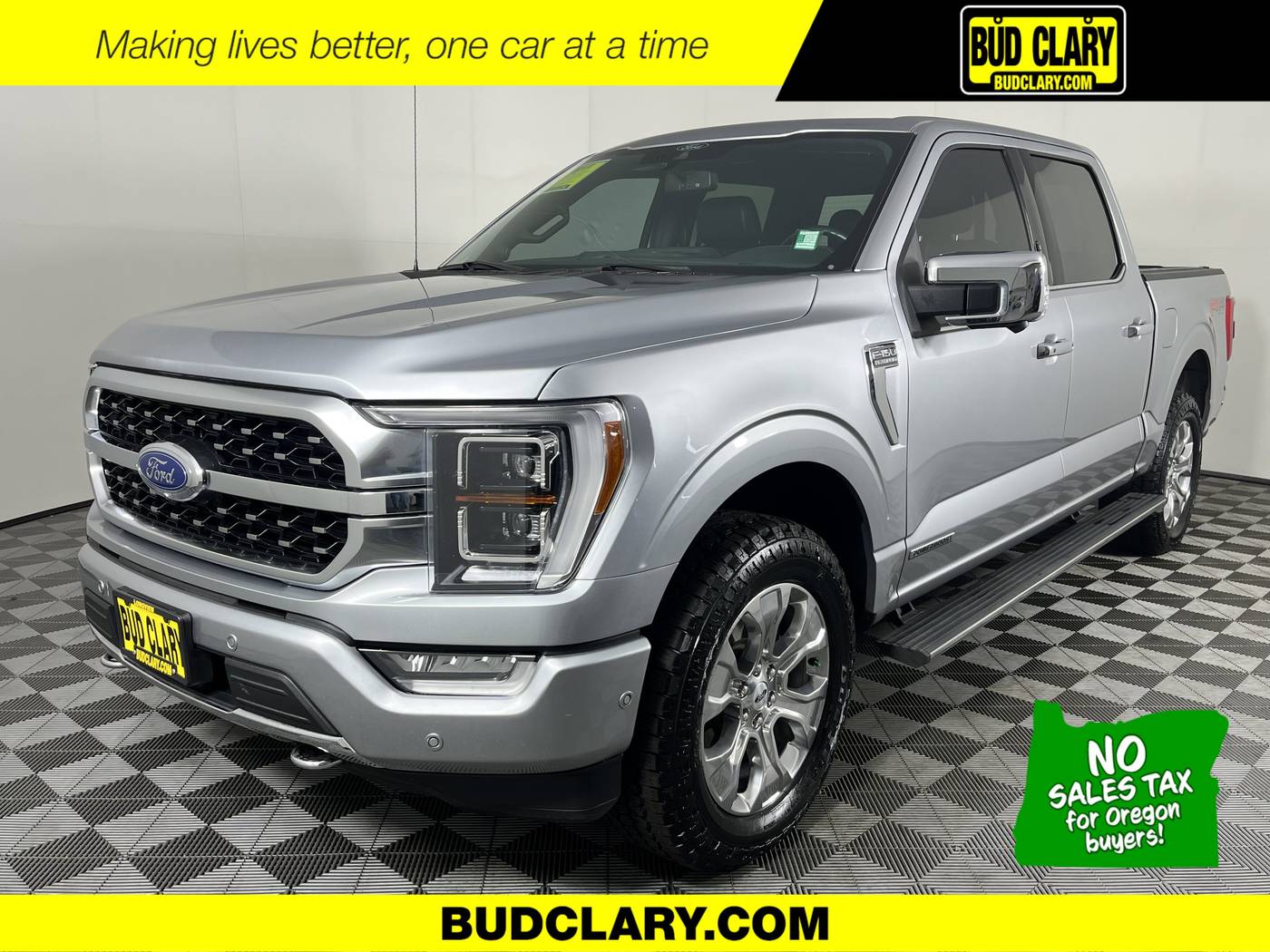 2021 Ford F-150 Platinum — Pickup Truck — 60,631 mi — Longview, WA