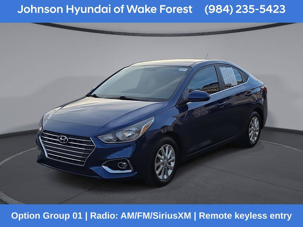 2022 Hyundai Accent SEL — Sedan — 27,790 mi — Wake Forest, NC