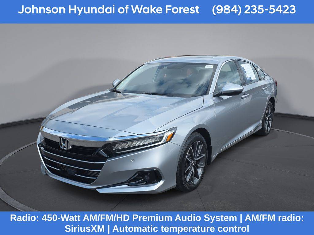 2021 Honda Accord EX-L — Sedan — 43,271 mi — Wake Forest, NC