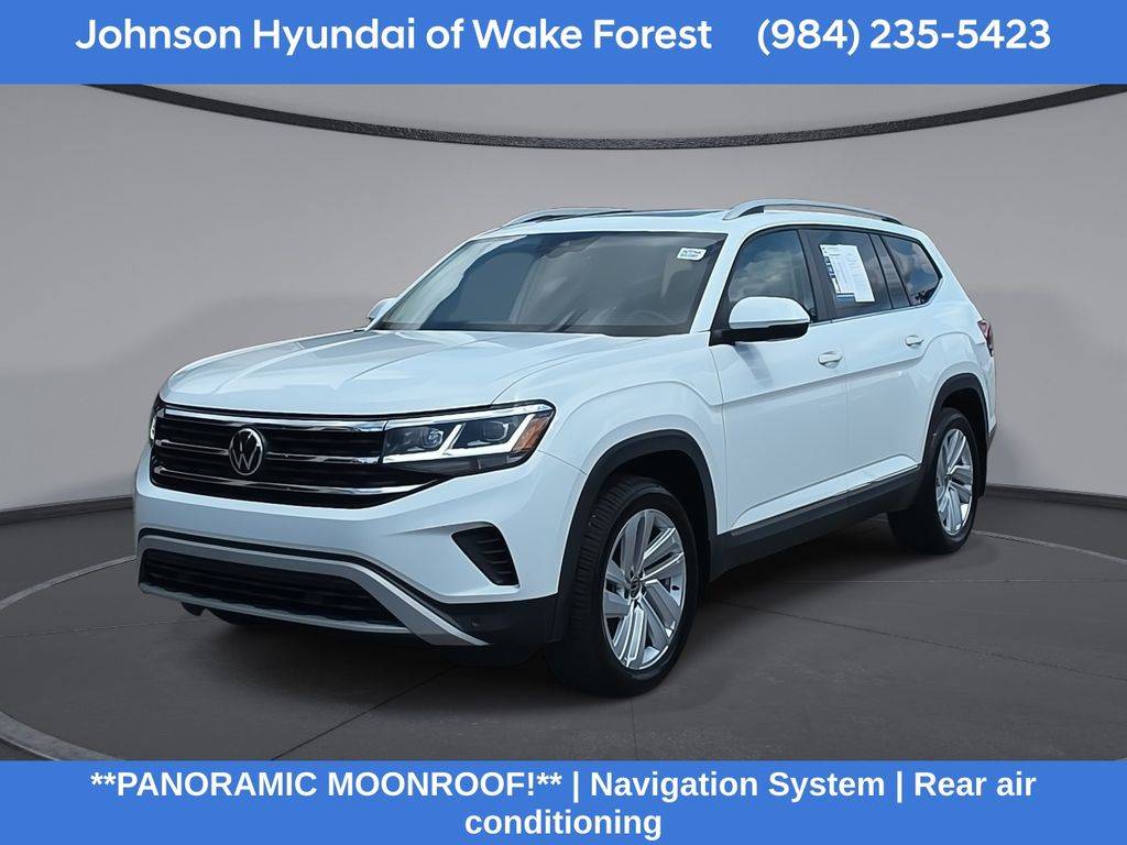2021 Volkswagen Atlas SEL — SUV — 74,694 mi — Wake Forest, NC