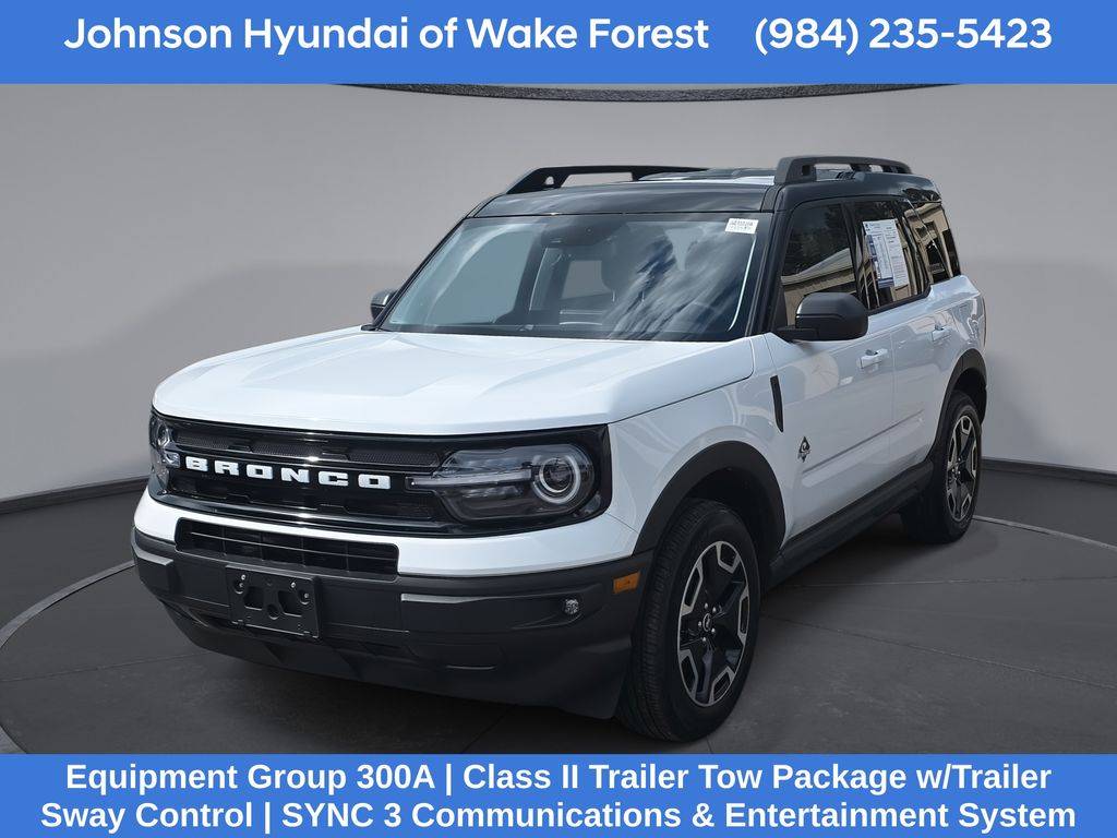 2024 Ford Bronco Sport Outer Banks — SUV — 8,826 mi — Wake Forest, NC