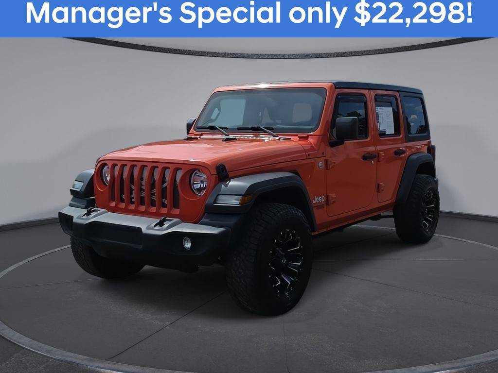 2018 Jeep Wrangler Sport S — SUV — 59,097 mi — Wake Forest, NC