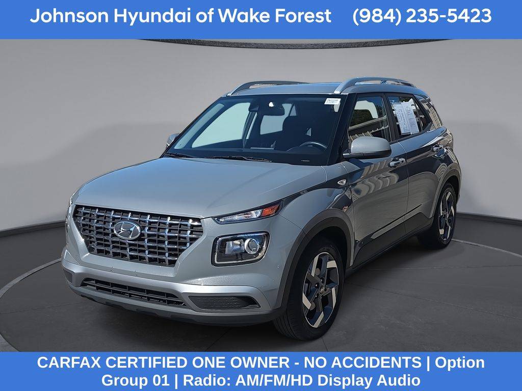 2022 Hyundai Venue SEL — SUV — 25,988 mi — Wake Forest, NC