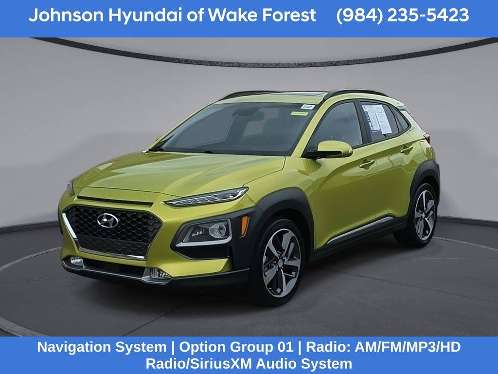 2020 Hyundai Kona Ultimate — SUV — 40,550 mi — Wake Forest, NC