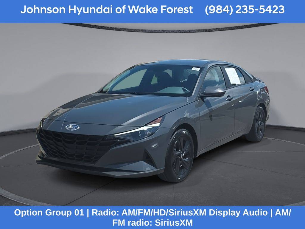 2023 Hyundai Elantra Hybrid Blue — Sedan — 36,164 mi — Wake Forest, NC