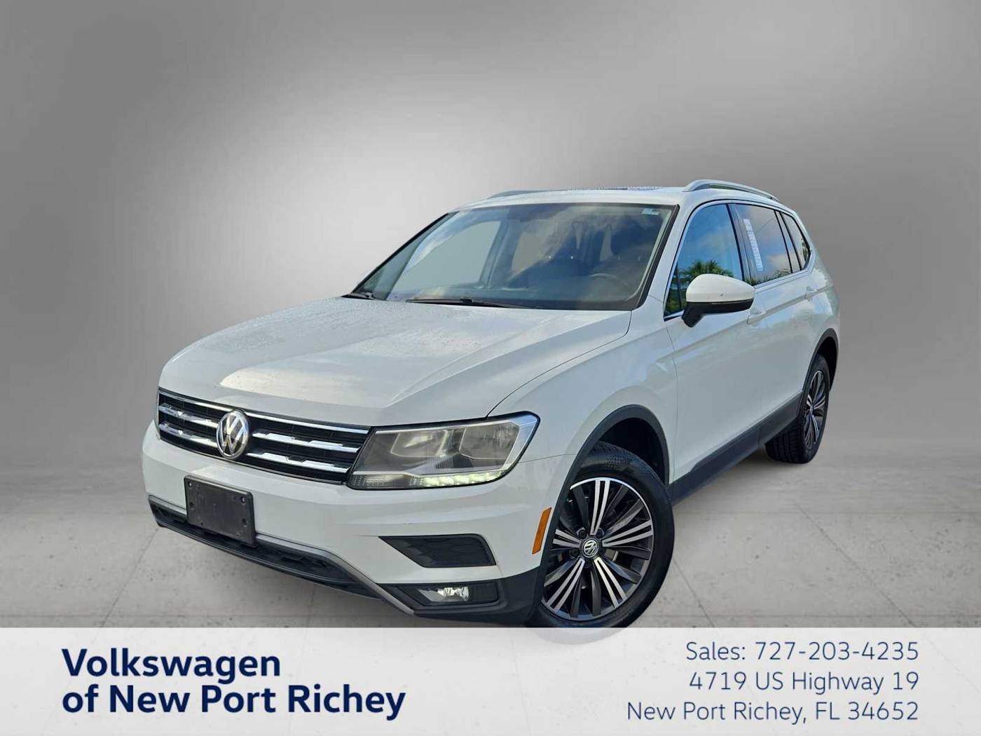 2018 Volkswagen Tiguan SEL — SUV — 99,307 mi — New Port Richey, FL