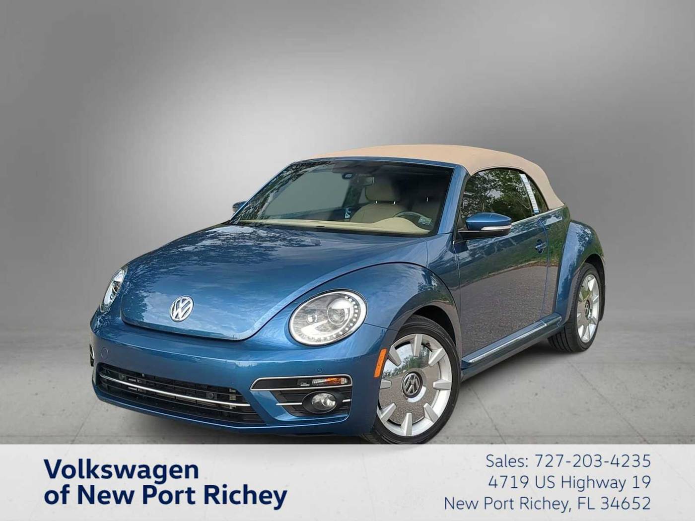 2019 Volkswagen Beetle SE — Convertible — 10,546 mi — New Port Richey, FL