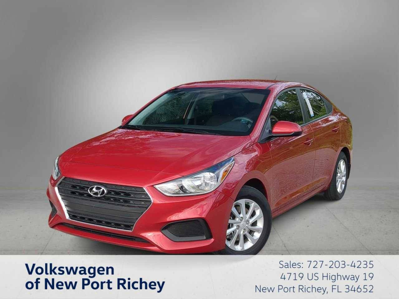 2018 Hyundai Accent SEL — Sedan — 46,070 mi — New Port Richey, FL