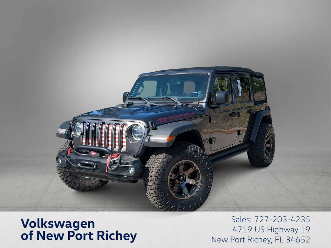 2018 Jeep Wrangler Rubicon — SUV — 40,786 mi — New Port Richey, FL