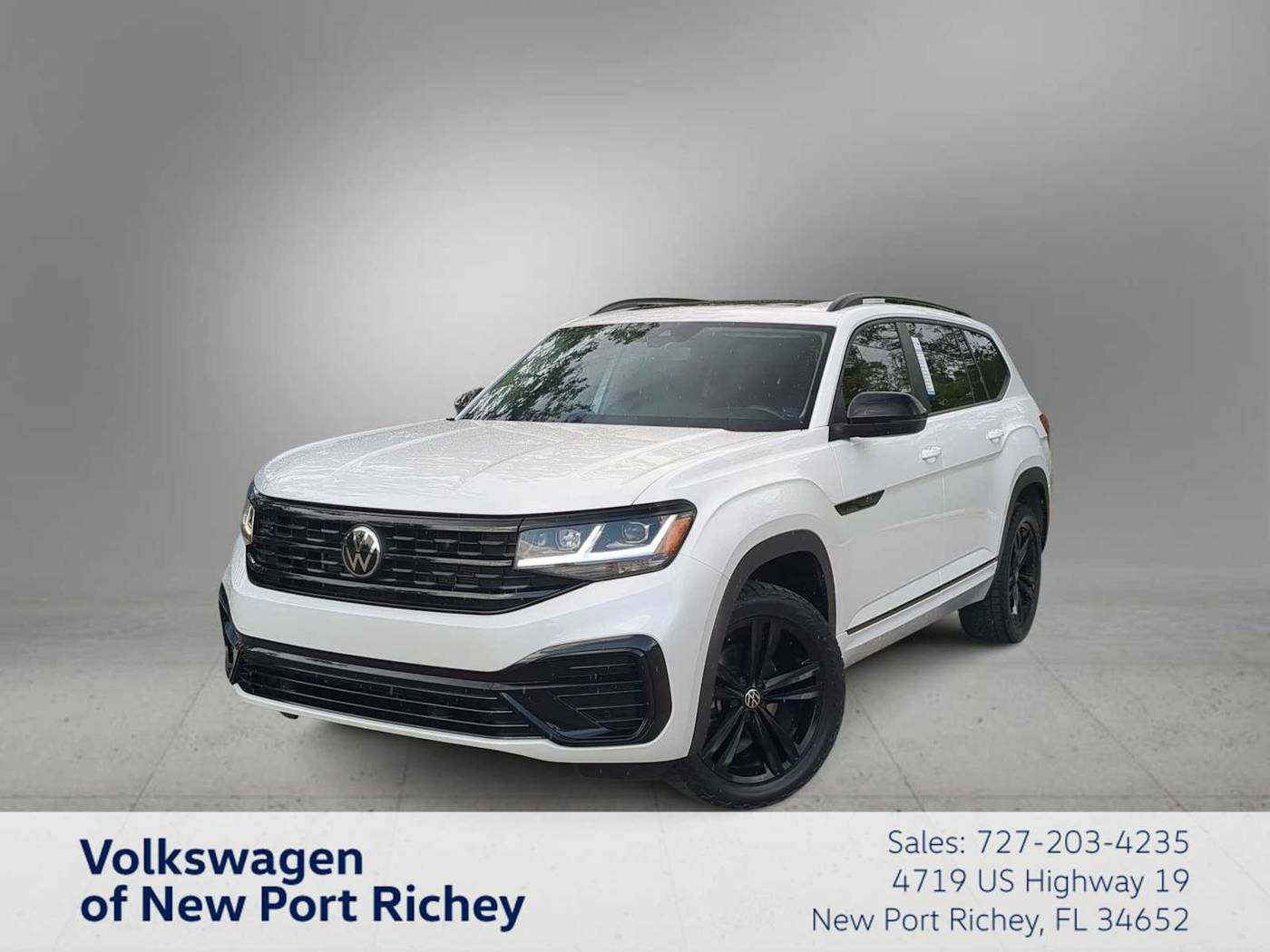 2023 Volkswagen Atlas SEL R-Line Black — SUV — 32,548 mi — New Port Richey, FL